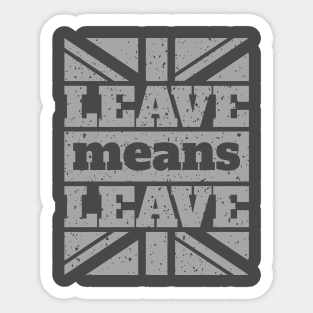 Brexit Sticker